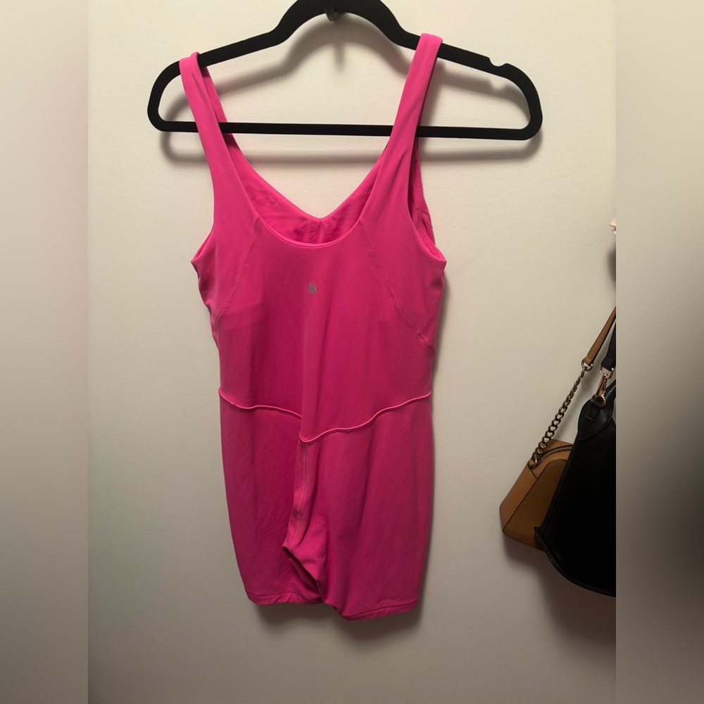 lululemon athletica Hot Pink Jumpsuit Romper - Picture 2 of 6